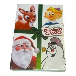 The Original Christmas Classics DVD Rudolph, Frosty, Santa Claus Keepsake New